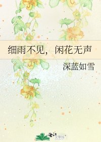 《细雨不见,闲花无声》